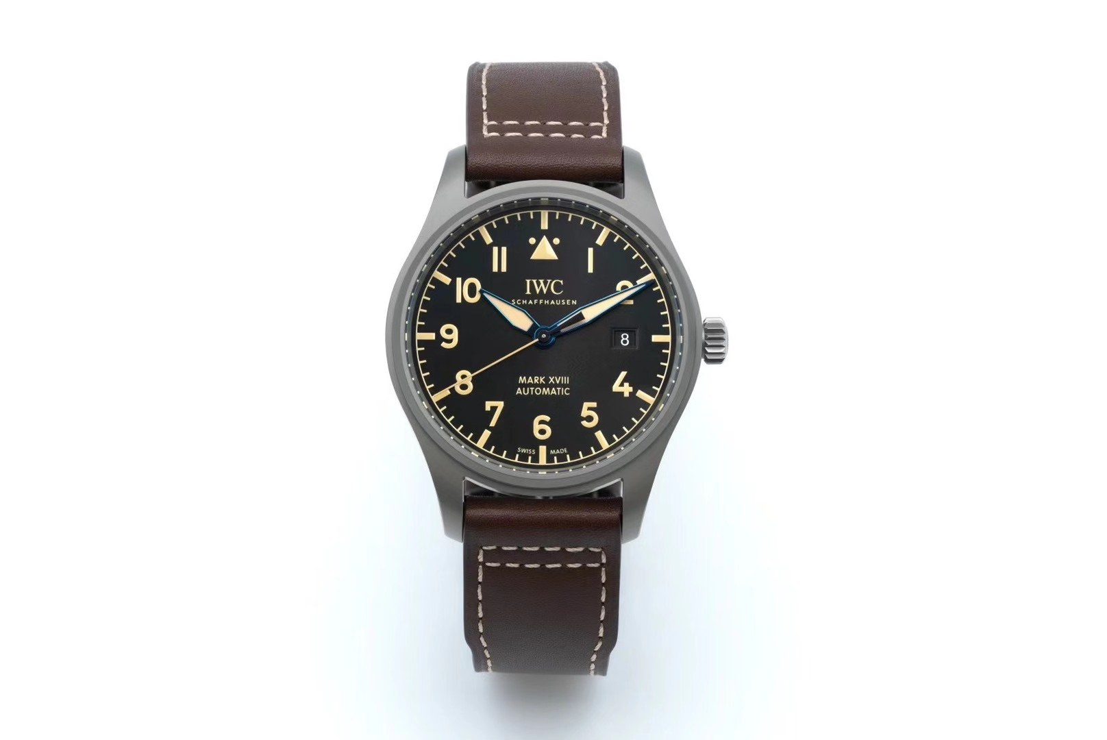 [V7공장]IWC 파일럿 마크18 IW327006 티타늄 블랙