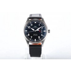 [MKS공장]IWC 파일럿 마크17 IW326501 블랙다이얼 가죽스트랩