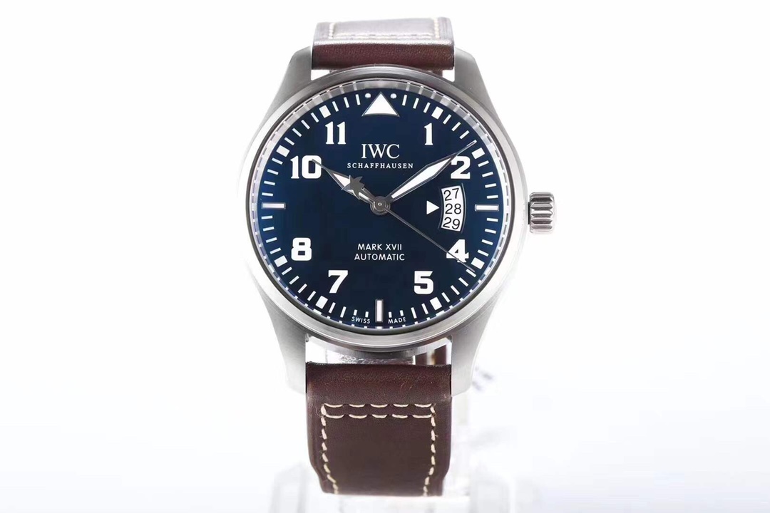 [MKS공장]IWC 파일럿 마크17 IW327004 어린왕자 에디션 블루다이얼 가죽스트랩