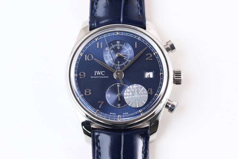 [YL공장]IWC 포르투기즈 IW3903 블루다이얼 가죽스트랩