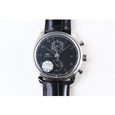 [YL공장]IWC 포르투기즈 IW3903 블랙다이얼 가죽스트랩