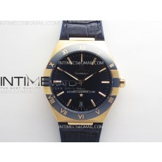 [VS공장]컨스틸레이션 로즈골드 블루 다이얼 블루 거미스트렙 41MM Blue Ceramic Bezel RG VSF 11 Best Edition Blue Dial on Blue Gummy Strap A8900