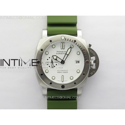 [VS공장]PAM1226 Y VSF 11 Best Edition White Dial on Green Rubber Strap P.900 Super Clone