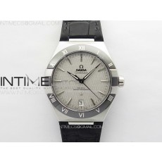 [VS공장]컨스틸레이션 실버 다이얼 거미스트렙 41MM SSBlack Ceramic Bezel VSF 11 Best Edition Silver Dial on Black Gummy Strap A8900