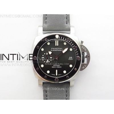 [VS공장]PAM 1288 O VSF 11 Best Edition Verde Smeraldo Anthracite gradient on Gray Leather Strap P.900 Super Clone