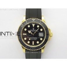 [VS공장]Yacht-Master 126658 YG VSF 11 Best Edition Black Ceramic Bezel on Oysterflex Strap VS3235