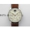 Portuguese IW503307 Real PR SS APSF 11 Best Edition White Dial On Brown Leather Strap A52610