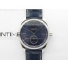 Master Moonphase SS APSF 11 Best Edition Blue Stick Dial on Blue Leather Strap AL899