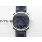 Master Moonphase SS APSF 11 Best Edition Blue Stick Dial on Blue Leather Strap AL899