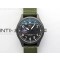 Mark XVIII Top Gun SFTI Black Ceramic IW324712 ZF 11 Best Edition on Green Nylon Strap A32111