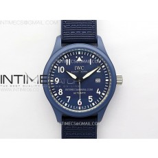 Pilot’s Watch Laureus Blue Ceramic IW328101 ZF 11 Best Edition on Blue Nylon Strap A32111