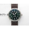 Pilot Mark XX IW328205 ZF 11 Best Edition Green Dial on Brown Leather Strap A32111