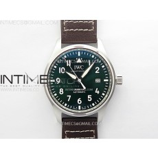 Pilot Mark XX IW328205 ZF 11 Best Edition Green Dial on Brown Leather Strap A32111