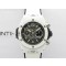 Hublot Big Bang Unico Titanium White Ceramic ZF 11 Best Edition Skeleton Dial on White Rubber Strap A1280