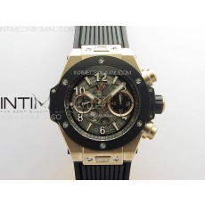 Hublot Big Bang Unico RG V2 Ceramic ZF 11 Best Edition Skeleton Dial on Black Rubber Strap A1280