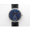 Portuguese IW358304 ZF 11 Best Edition SS Blue Dial on Black Leather Strap A82200