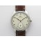 Portuguese IW358303 ZF 11 Best Edition SS White Dial RG Markers on Brown Leather Strap A82200