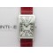 Long Island Ladies SS ZF 11 Best Edition on Red Leather Strap Ronda Quartz