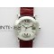 Happy Sport Mini SS ZF MOP Dial on Red Leather Strap Swiss ETA 955.112