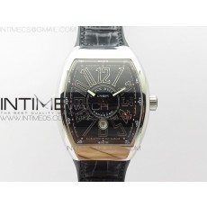 Vanguard V45 SS ZF Best Edition Black Textured Dial on Black Rubber Strap MIYOTA 9015