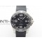 Conquest L3.840.4.56.6 Real Ceramic Bezel SS ZF 11 Best Edition Black dial On Rubber Strap A2824