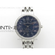 Rendez-Vous Night & Day SS ZF 11 Best Edition Blue Textured Dial Diamonds Bezel on SS Bracelet A898