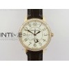 Master Ultra-Thin Moon Ladies RG ZF 11 Best Edition White Texture Dial on Black Leather Strap A898