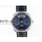 Portuguese Real PR Real Annual Calendar IW503502 ZF 11 Best Edition Blue Dial on Black Leather Strap A52850