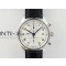 6Portugieser Chrono Classic 42 IW390406 ZF 11 Best Edition White dial blue markers on Black Leather Strap A7750