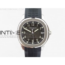 Aquanaut Jumbo 5167A SS ZF 11 Best Edition Black Dial on Black Rubber Strap 324CS (Free box)