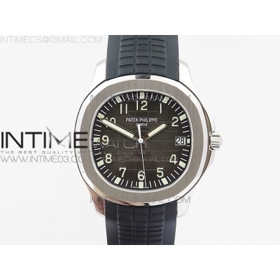 Aquanaut Jumbo 5167A SS ZF 11 Best Edition Black Dial on Black Rubber Strap 324CS (Free box)