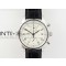 Portugieser Chrono Classic 42 IW390403 ZF 11 Best Edition White Dial Blue Hand on Black Leather Strap A7750