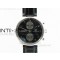 Portuguese IW371447 ZF V3 11 Best Edition SS Black dial on Black Leather Strap A79350 (Slim Movement)