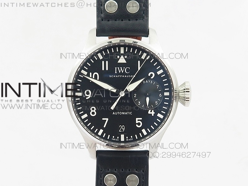 Big Pilot IW500912 ZF 11 Best Edition on Black Leather Strap A521111