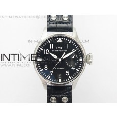 Big Pilot IW500901 ZF 11 Best Edition Black Dial on Black Leather Strap A51111