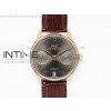 Portuguese Real PR RG IW500702 ZF V4 11 Best Edition on Brown Leather Strap A52010