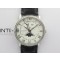 Villeret 6654 SS Complicated Function OMF 11 Best Edition White Dial on Black Leather Strap A6654 V3