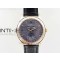 Master Calendar Moonphase RG OMF 11 Best Edition Blue Dial on Black Leather Strap A8661