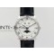 Villeret 6654 SS Complicated Function OMF 11 Best Edition White Dial on Leather Strap A6654