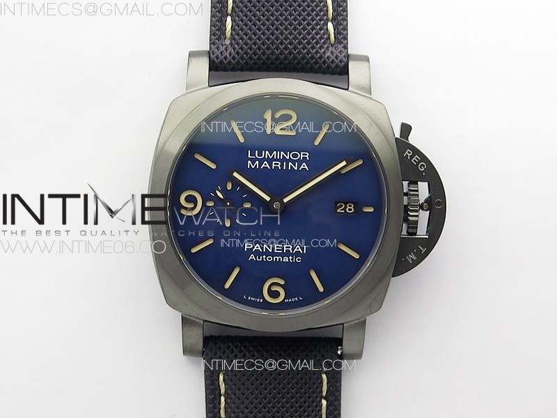 [TT공장]PAM 1021 DLC Ti TTF 11 Best Edition on Blue Nylon Strap P9010