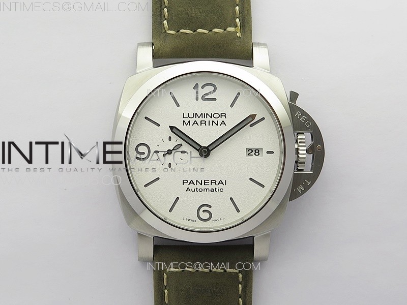 [TT공장]PAM 1314 TTF 11 Best Edition White Dial on Gray Asso Strap P.9010