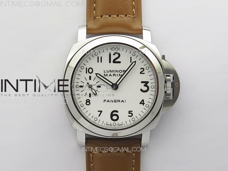 [HW공장]PAM 1113 V HWF 11 Best Edition White Dial on Brown Leather Strap A6497