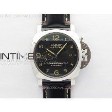 [HW공장]  PAM910 HWF 11 Best Edition on Black Leather Strap P9010