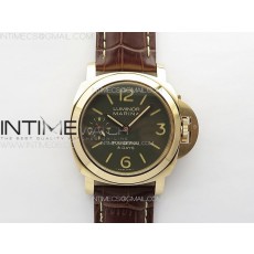 ;HW공장] PAM 511 로즈골드 케이스 블랙다이얼 브라운스트렙 RG HWF 11 Best Edition on Brown Leather strap P5000