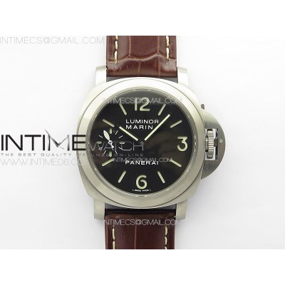 [HW공장] PAM177 Titanium HW 11 Best Edition on Black Leather Strap A6794