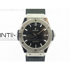 Classic Fusion 45mm Titanium WWF 11 V2 Best Edition Black Dial On Black Gummy Strap Asian HB1112