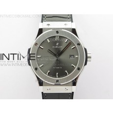 Classic Fusion 42mm SS WWF 11 Best Edition Gray Dial On Gray Gummy Strap Asian HB1112