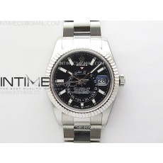 [ZF공장]스카이드웰러 블랙Sky-Dweller 326934 904L SS ZF 11 Best Edition Black Dial on SS Bracelet Asian 2824