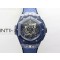 Big Bang Sang Bleu II Blue Ceramic BBF Best Edition on Blue Rubber Strap A1240