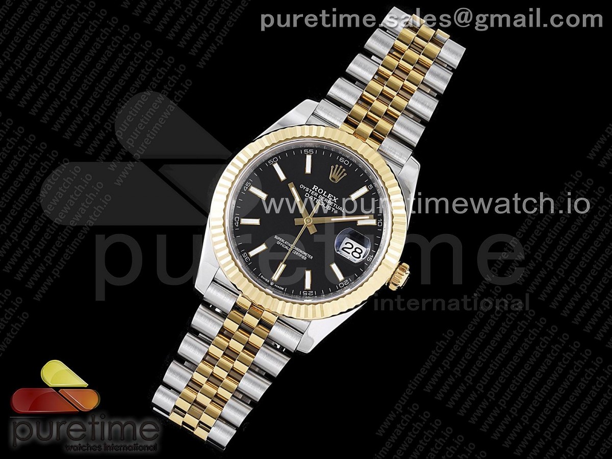 [VS공장] 롤렉스 데이저스트 41미리 콤비 블랙다이얼 쥬빌레브레이슬릿 DateJust 41 126333 904L SS/YG VSF 1:1 Best Edition Black Dial on Jubilee Bracelet